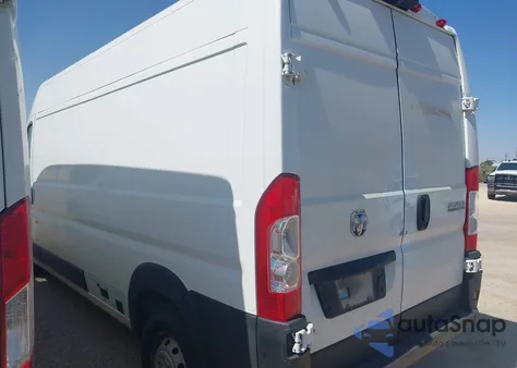 2023 Ram Promaster 2500 High Roof 159 Wb z USA, uszkodzony, nr VIN 3C6LRVDG1PE571903